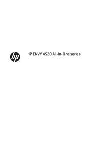 Hewlett Packard Envy 4520 manual. Camera Instructions.